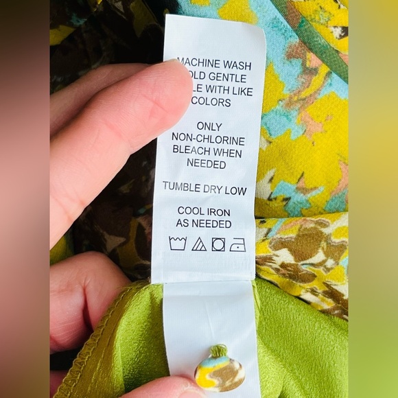 ELOQUIL Flowy Printed Dress floral print size 18 NWT - Picture 12 of 16